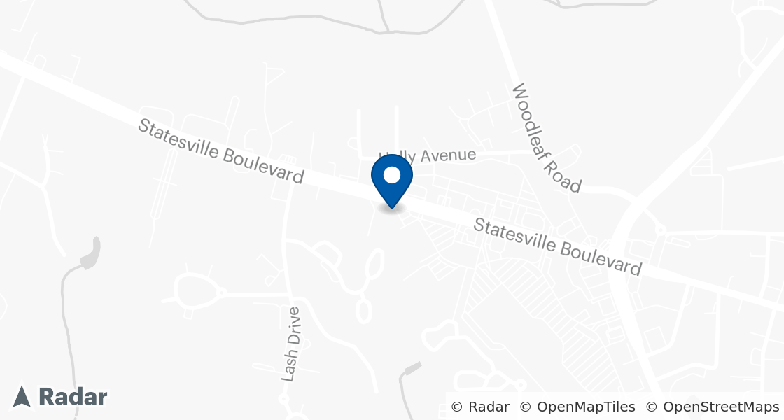 Map of Dairy Queen Location:: 2143-D Statesville Blvd, Salisbury, NC, 28147-1413